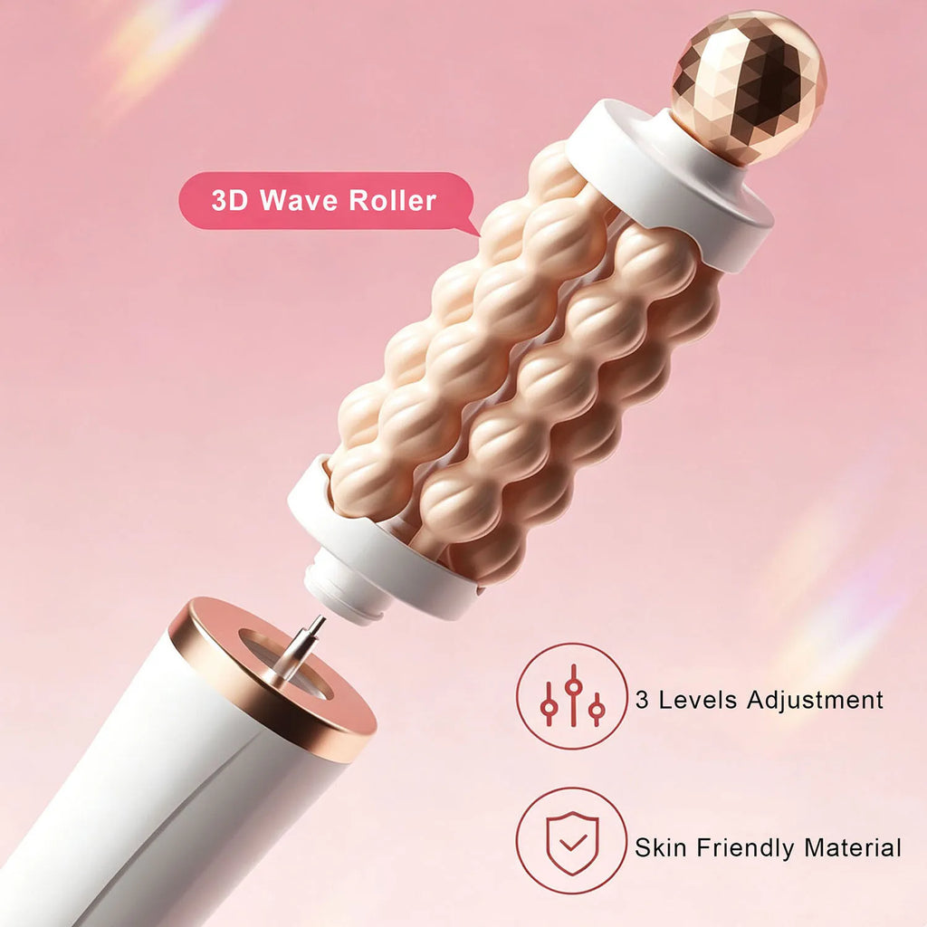 3D Wave Roller Facial Lifting Wand